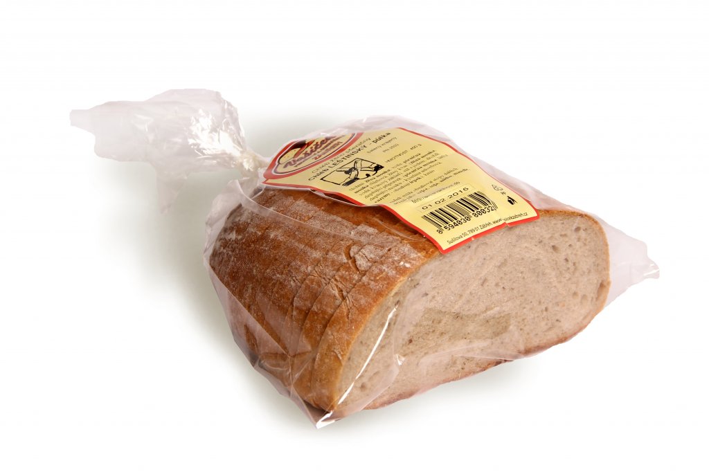 Chléb leštinský - půlka (balený a krájený)